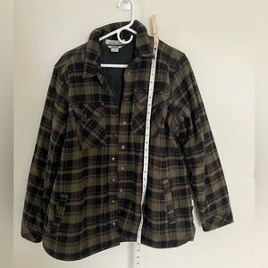 Womens Duluth lined flannel jacket, xl